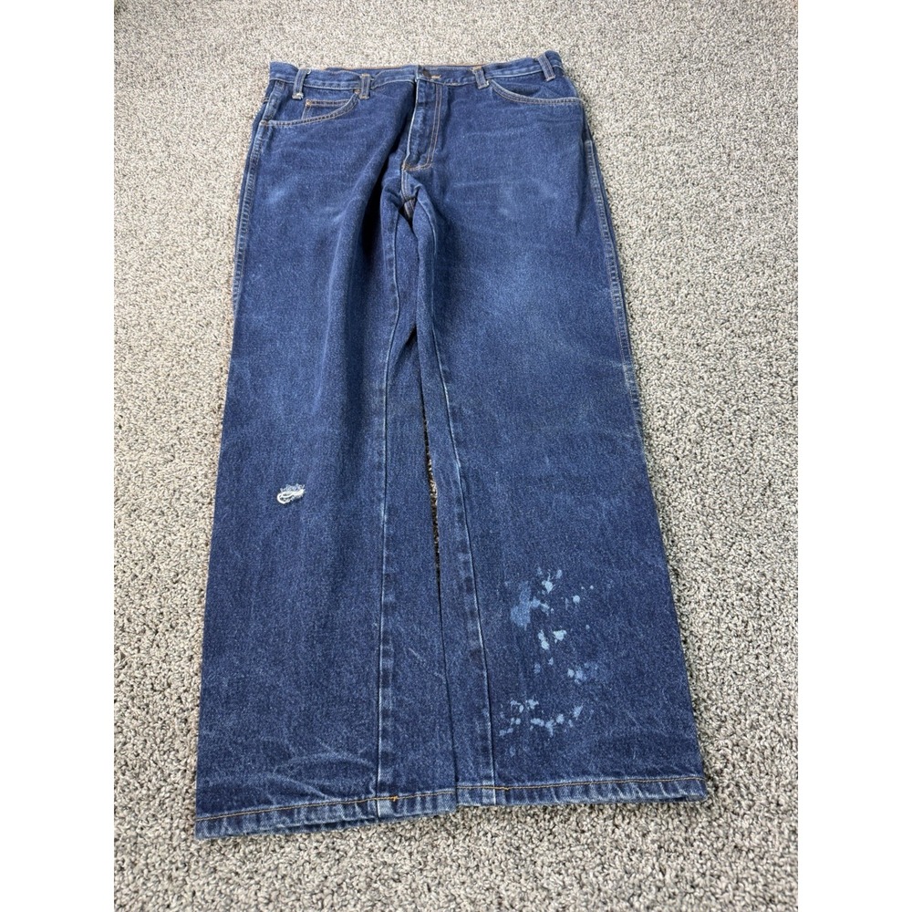 Vintage Y2K Dickies Relaxed Straight Jeans Men's Size 38X30 Blue